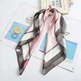 Square Silk Scarf Headband
