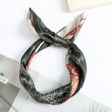 Square Silk Scarf Headband