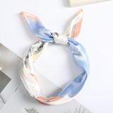 Square Silk Scarf Headband