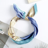 Square Silk Scarf Headband