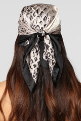 Square Silk Scarf Headband