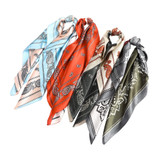 Square Silk Scarf Headband
