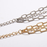 Punk Cuban Choker Necklace Collar / Heart Chain Necklace