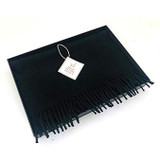 Great Natural Alpaca 100% baby alpaca scarf black Great Natural Alpaca 100% baby alpaca scarf black