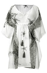 Womens Lightweight Cotton Summer Beach Wear Kaftan Dress Tunic Top