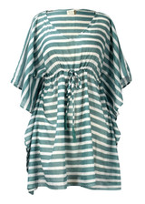 Womens Lightweight Cotton Summer Beach Wear Kaftan Dress Tunic Top