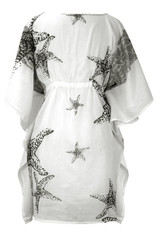 Womens Lightweight Cotton Summer Beach Wear Kaftan Dress Tunic Top