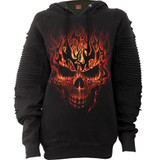 SKULL BLAST - Premuim Biker Fashion Ladies Hoodie