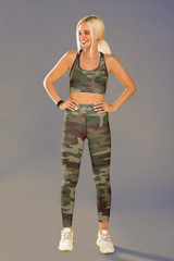 Army Camo Fitness Set