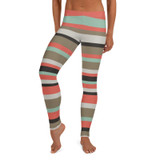 Fall striped leggings, Capris and Shorts