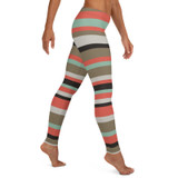 Fall striped leggings, Capris and Shorts