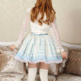 Sweet Skirt Preppy Cartoon Mini Lace Lolita