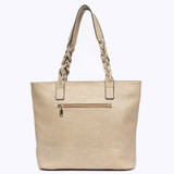 The LIZA Vegan Leather Tassel Tote