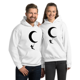 Swingin' on the Moon Hoodie, Unisex