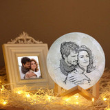 Personalized Moon Light Lamp