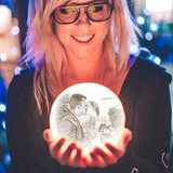 Personalized Moon Light Lamp