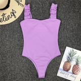 Sexy High Cut Bodysuit Bikini