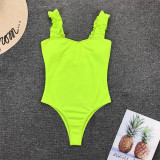 Sexy High Cut Bodysuit Bikini