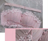 Sexy Floral Embroidery Bra