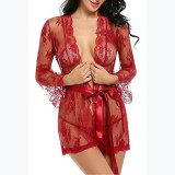 Sexy See-through Mesh Sleepwear Lace Transparent Lingerie