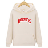 Men's Fashion Autumn Winter Hip Hop Pullover Hoody Streetwear Backwoods Hoodie Sweatshirt