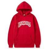 Men's Fashion Autumn Winter Hip Hop Pullover Hoody Streetwear Backwoods Hoodie Sweatshirt