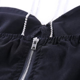 Summer Party Sexy Chains Strap Crop Top