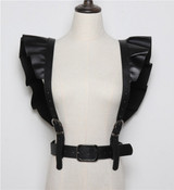 Women Leather Waist Belt With Shoulder Straps Women Leather Waist Belt With Shoulder Straps