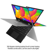 Amazon Liquidations Jumper 11.6 inch Touchscreen Laptop 6GB RAM, 128GB eMMC 360 Degree Convertible Tablet PC Windows 10 Ultrabook PC Intel Celeron Quad core Processor Supports 256GB TF Card and 1TB SSD Extension