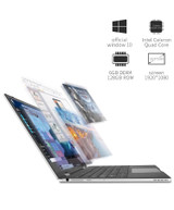 Amazon Liquidations Jumper 11.6 inch Touchscreen Laptop 6GB RAM, 128GB eMMC 360 Degree Convertible Tablet PC Windows 10 Ultrabook PC Intel Celeron Quad core Processor Supports 256GB TF Card and 1TB SSD Extension