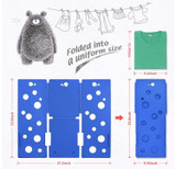 shirt folding board t shirts folder easy and fast For kid to fold Clothes folding boards Laundry folders flipfold 4mm