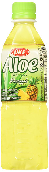OKF Aloe Vera Drink Pineapple 16.9 Oz (Case of 10)