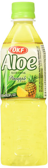 OKF Aloe Vera Drink Pineapple 16.9 Oz (Case of 10)