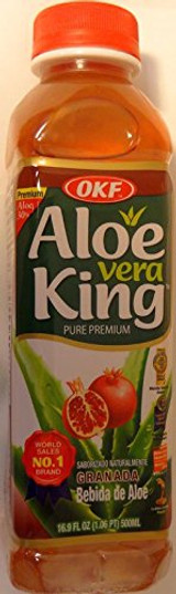 OKF Aloe Vera Drink Pineapple 16.9 Oz (Case of 10)