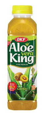 OKF Aloe Vera Drink Pineapple 16.9 Oz (Case of 10)