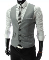 2019 New Arrival Dress Vests For Men Slim Fit Mens Suit Vest Male Waistcoat Gilet Homme Casual Sleeveless Formal Business Jacket 2019 New Arrival Dress Vests For Men Slim Fit Mens Suit Vest Male Waistcoat Gilet Homme Casual Sleeveless Formal Business Jacket