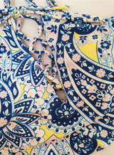 Sexy Floral Print Bikini Two Piece Swimsuit