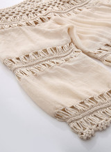 Women's Fashion Tassel Crochet Bikini Cover ups