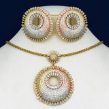 ModemAngel Luxury Sunflower Cubic Zircon Nigerian Necklace Earring Jewelry Sets Women Wedding Indian Dubai Bridal Jewelry Set ModemAngel Luxury Sunflower Cubic Zircon Nigerian Necklace Earring Jewelry Sets Women Wedding Indian Dubai Bridal Jewelry Set