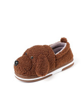 YMECHIC Large Size 2019 Home Winter Flat Woman Shoes Womens Slippers Indoor Cartoon Dog Cute Mules Family Bedroom Furry Slippers