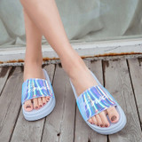 Rhinestone Women Slippers Flip Flops Summer Slides Women Shoes Crystal Diamond Bling Beach Slides Sandals Casual Shoes Slip On