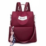 Anti-theft female backpack Oxford cloth fashion large capacity travel backpack multi-function laptop school bag