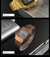 SKMEI Watch men top brand luxury Digital Sports Watches Countdown Electronic Outdoor LED Men Watch Relogio Masculino