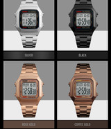 SKMEI Watch men top brand luxury Digital Sports Watches Countdown Electronic Outdoor LED Men Watch Relogio Masculino