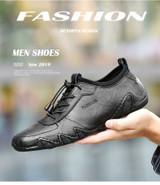 Classic Comfortable Men Casual Shoes Loafers Men Shoes Genuine Leather Shoes Men Flats Hot Sale Soft Leather Moccasins Shoes
