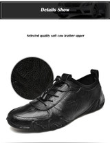 Classic Comfortable Men Casual Shoes Loafers Men Shoes Genuine Leather Shoes Men Flats Hot Sale Soft Leather Moccasins Shoes