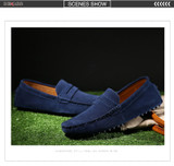 DEKABR Size 49 Men Casual Shoes Fashion Men Shoes Genuine Leather Men Loafers Moccasins Slip On Men's Flats Male Driving Shoes