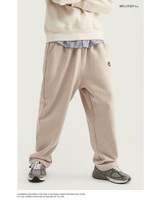 INFLATION DESIGN Super Loose Fit Men Sweatpants In Pure Color Loose Fit Retro Style Mens Sweatpants Street Wear Men Pants 93402W