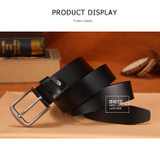 [DWTS]men's belt leather belt men male genuine leather strap luxury pin buckle fancy vintage jeans cintos masculinos