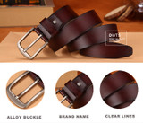 [DWTS]men's belt leather belt men male genuine leather strap luxury pin buckle fancy vintage jeans cintos masculinos